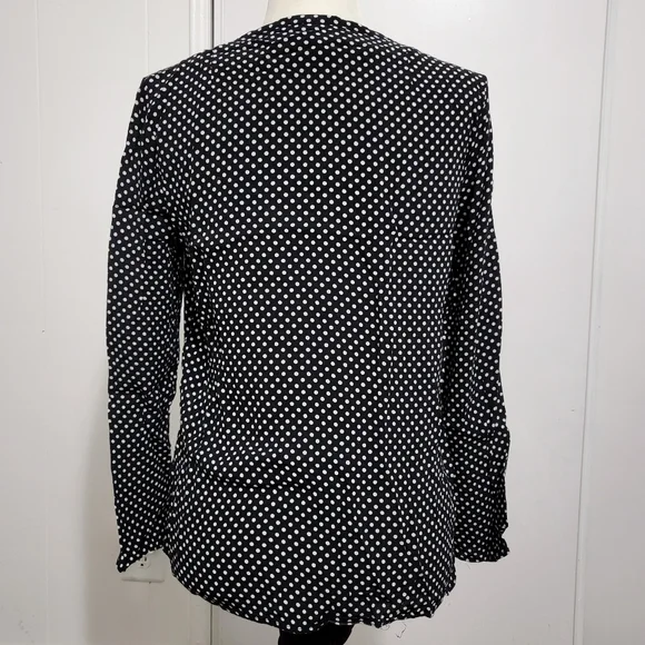 Philosophy Black Dot Blouse - Picture 4 of 7